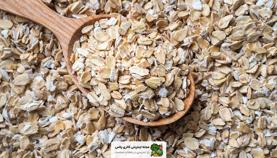 کالری جو پرک در هر قاشق، ارزش غذایی جو پرک